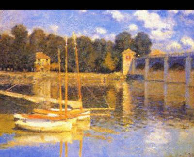 Claude Monet Le Pont d'Argenteuil